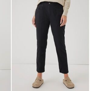 Pact Black Straight Leg Pants